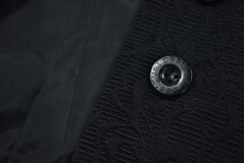 Desigual Designerski Płaszcz Damski Logowany / 36