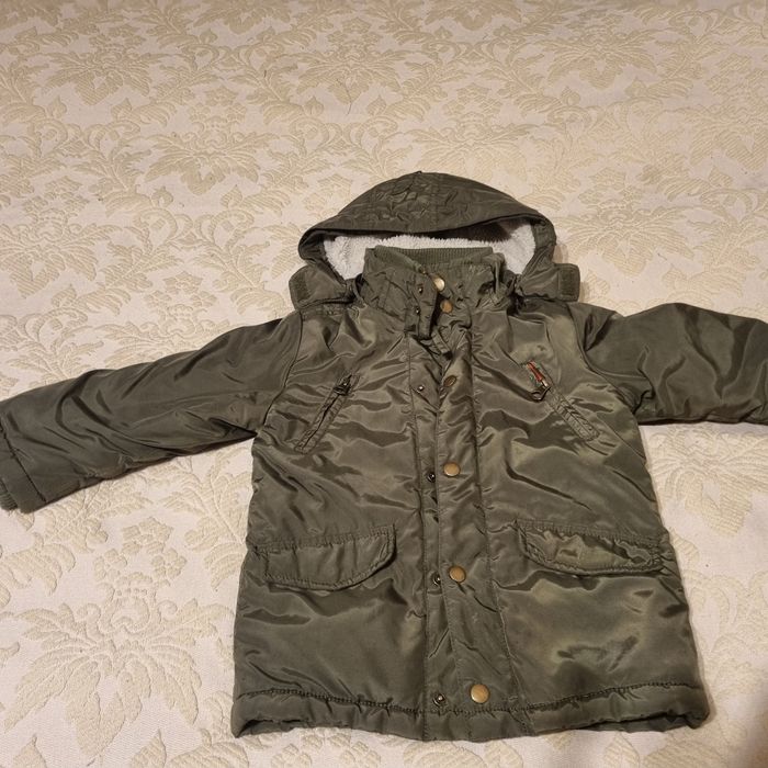 Ciepła kurtka zimowa h&m 104 cm