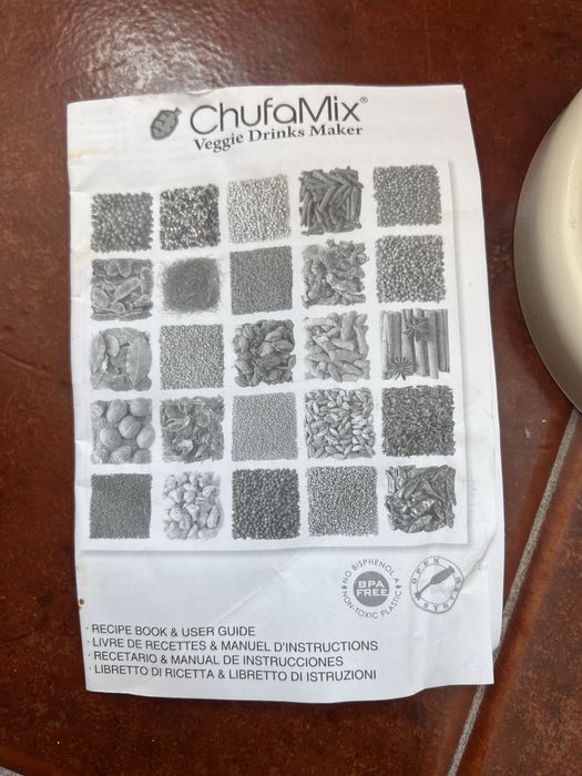 Chufamix para fazer leite vegetal