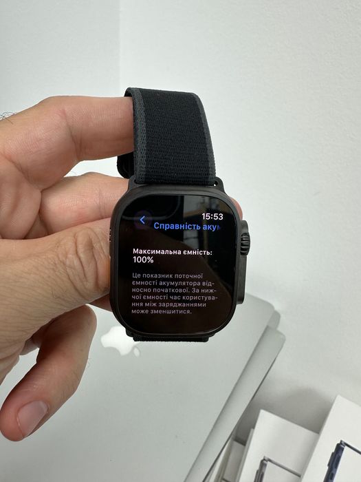 Apple Watch Ultra 2 Black на офіційній гарантіі