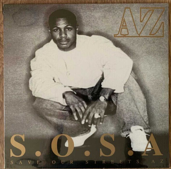 AZ - S.O.S.A. Save Our Streets Az LP Winyl Kolor Limit The Firm Nas