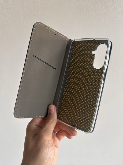 Etui z klapką zamykane + SZKŁO hartowane do SAMSUNG GALAXY A17