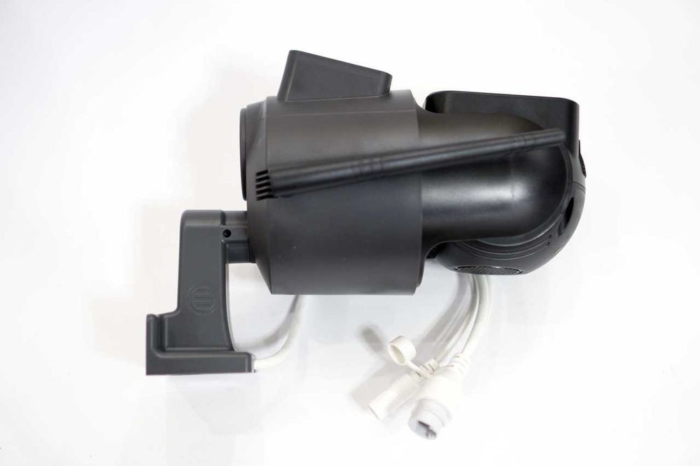 Чорна вулична камера з 4G SIM, +2 об'єктива 4Mpx+4Mpx, IP WiFi камера