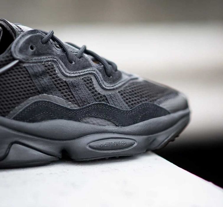Кроссовки Мужские Adidas Ozweego Triple Black/Чоловічі Кросівки Адідас Озвіго/Кроссовки адидас Озвиго