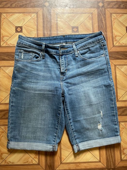 Бриджи джинсовые женские Levis 27 размер