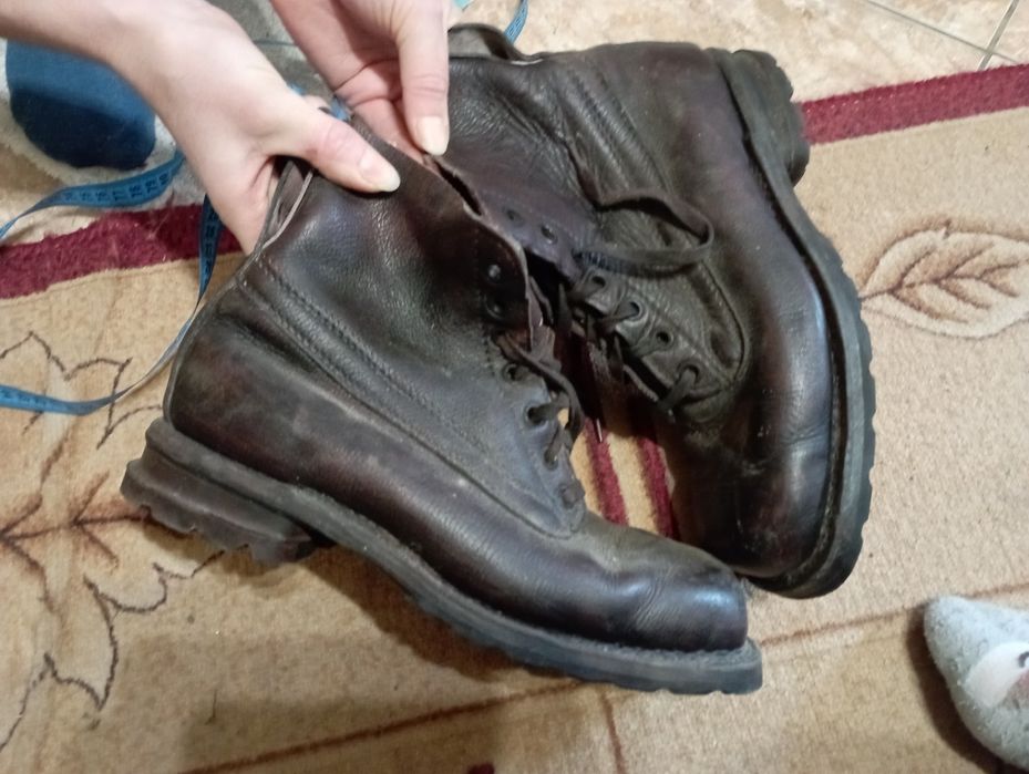 Чоботи чоловічі шкіряні