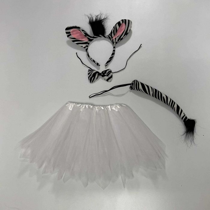 Strój dla Zebry na bal zoo
