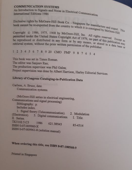 Book: "Communication Systems"64739028794370122