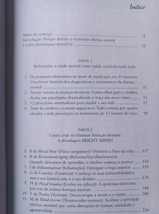 O Fim da Doença Mental - Dr Daniel G. Amen