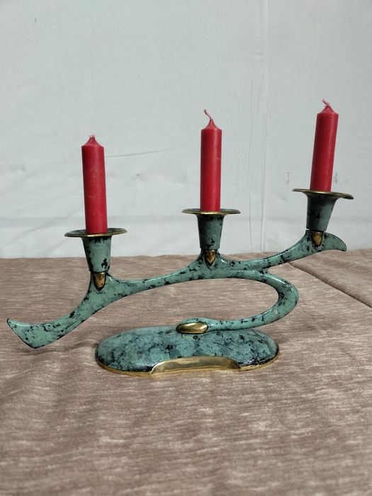 Świecznik Art-decko