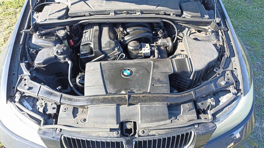 BMW E91 e90 części klapa lusterko szyba drzwi skrzynia Black sapphire