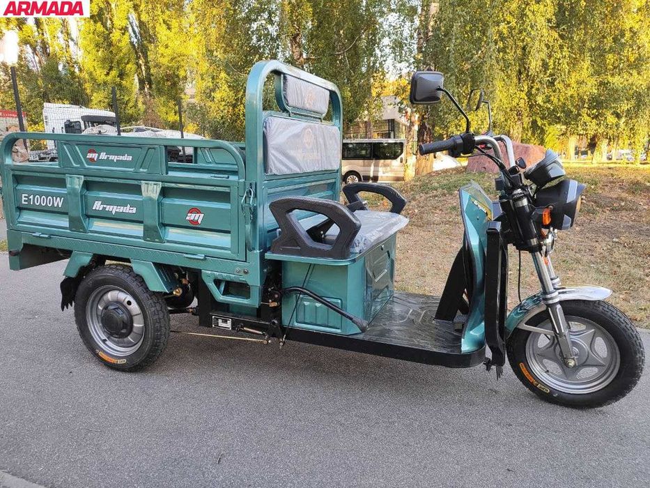 NEW Електротрицикл грузовий Armada E1000W