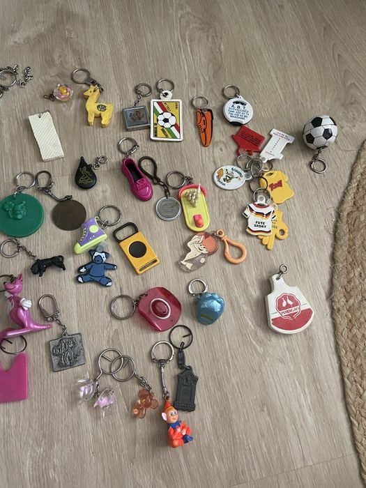 Conjunto porta chaves anos 90