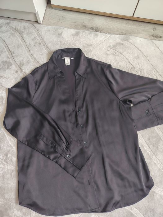 Satynowa koszula H&M rozm. M