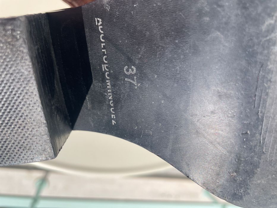 Botas pretas Adolfo Dominguez