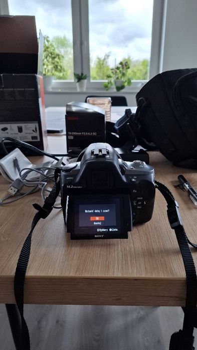 Lustrzanka Sony alfa 380