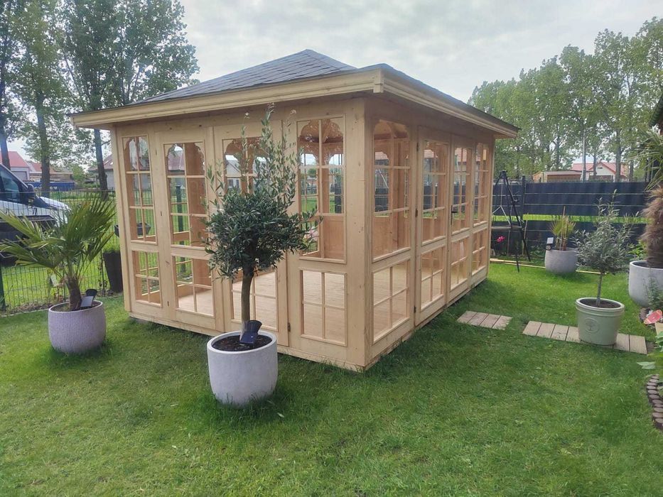 Altana 32 4x3 Oszklona | Gont, Malowanie, Drzwi 2-skrzydłowe Producent