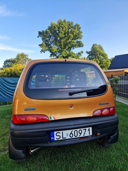 Fiat seicento- Piękny, złoty, wakacyjny włoski kolor!