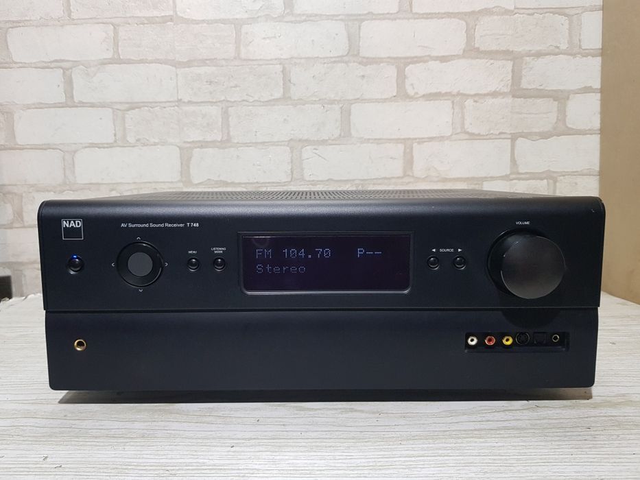 7.1AV ресивер/підсилювач NAD T748 HDMI 3D 2х80Вт б/у з Німеччини