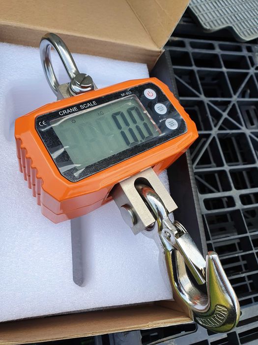 Jakość Waga Hakowa Podwieszana do Big Bagów Sideon 1 Tona 1000kg 1T