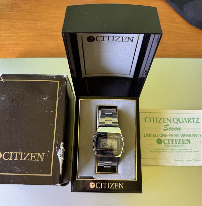 Zegarek Citizen Seven digital NOS