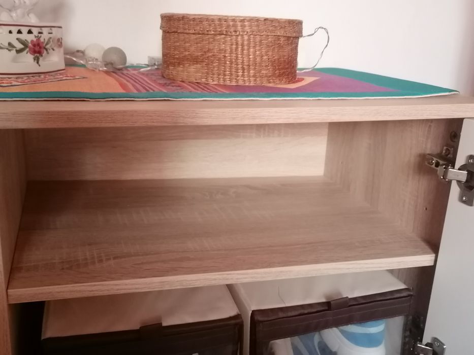 Móvel/Consola com 2 portas e 2 prateleiras