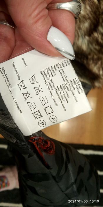 zimowa ciepła kurtka Frieda&Freddies rozm 36  gruby jenot