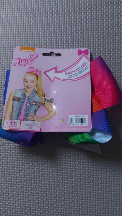 JoJo Siwa kokarda do włosów. Piękne żywe kolory Nowa OKAZJA!