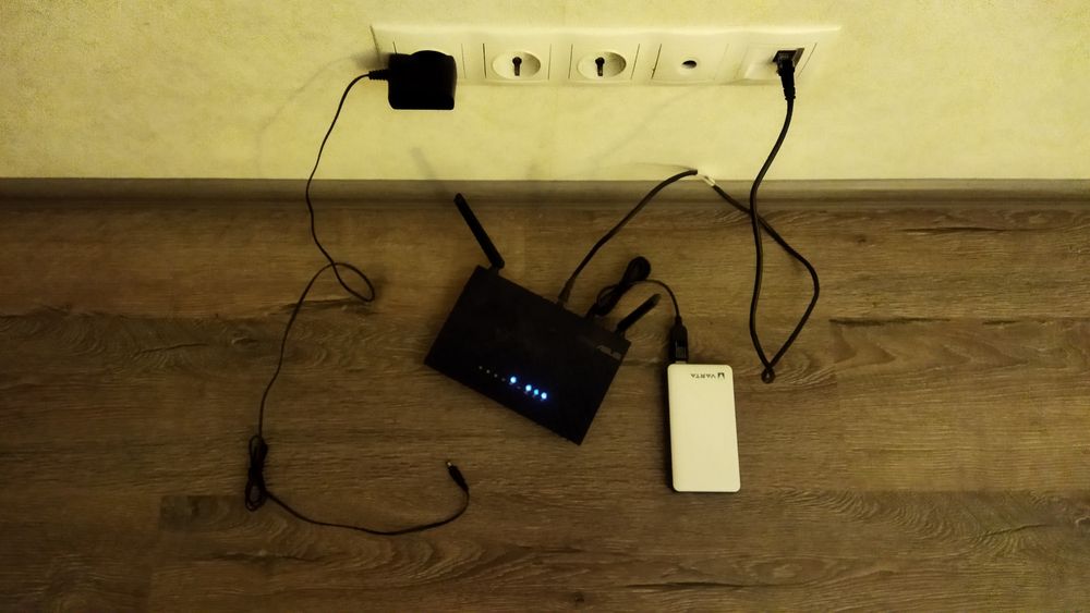 USB-DC 12v кабель перехідник WI-FI