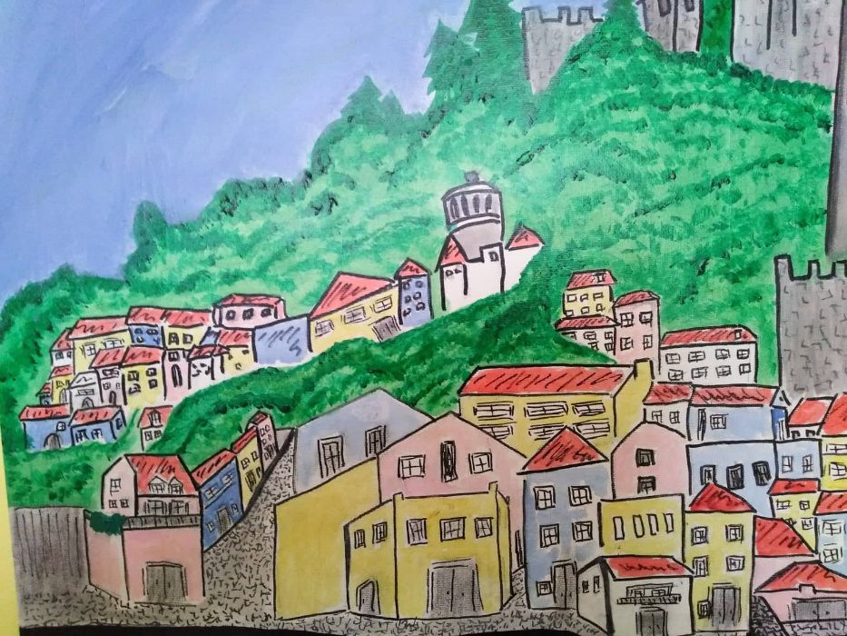 Pintura original Lisboa