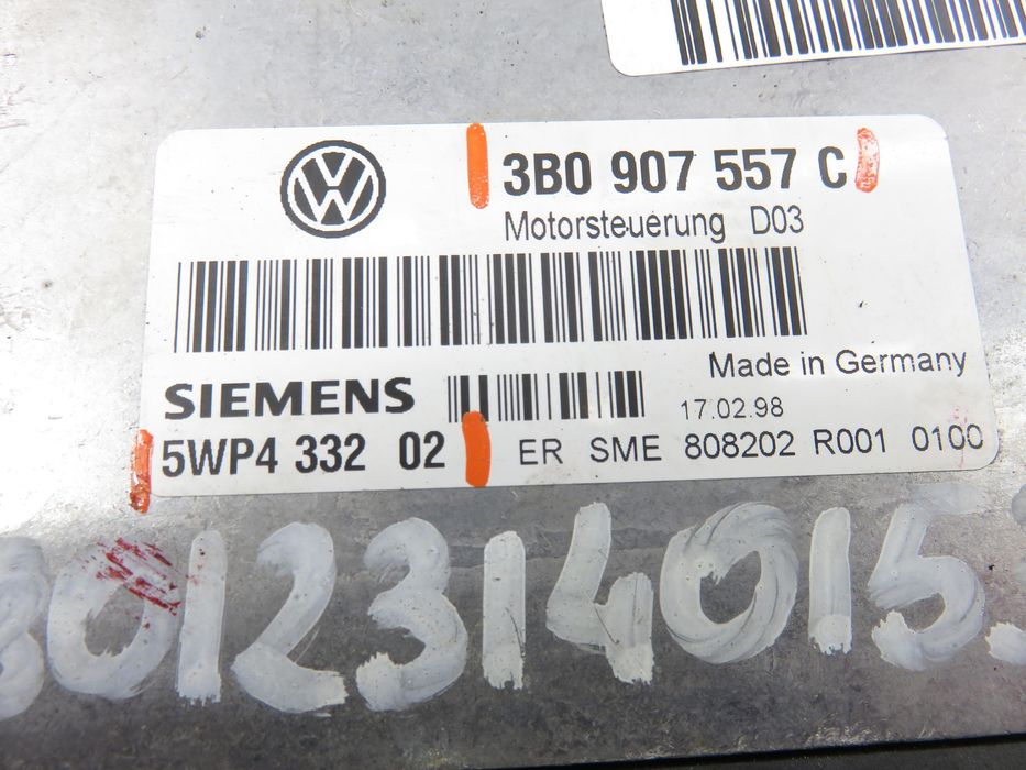 Sterownik Vw Passat B5 1.6 - 5wp433202