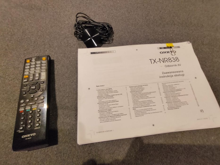 Amplituner Onkyo TX-NR 838 Dolby Atmos