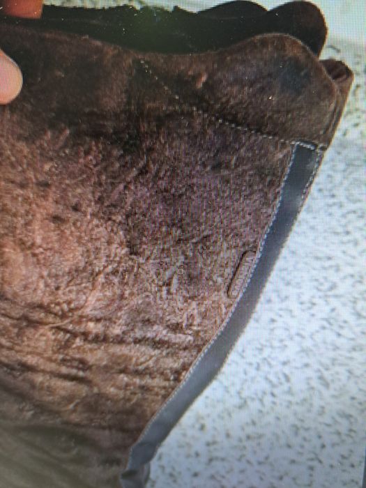 Botas via nova em pele 36