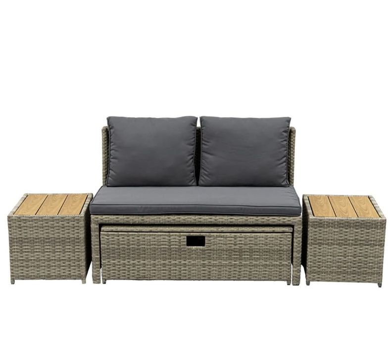 Sofa tarasowa rozsuwana