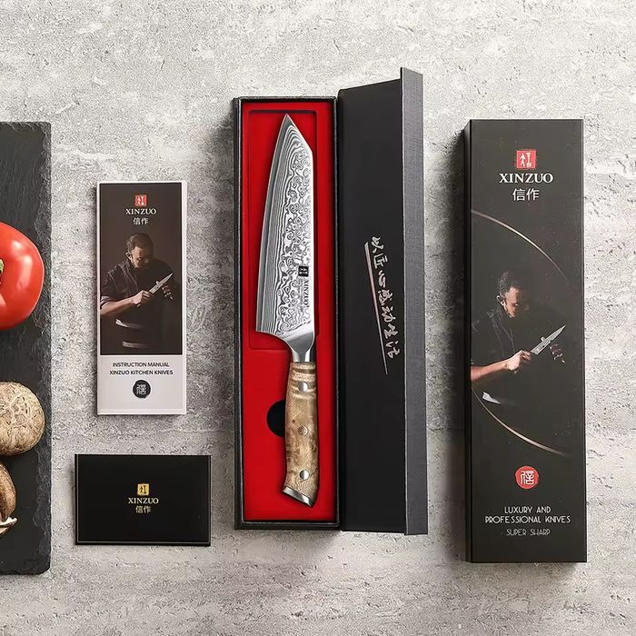 Якісний кухонний ніж Xinzuo 14.8см сердцевина з сталі 10Cr15CoMov
