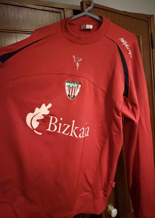 Athletic Club Bilbao Vintage Training Sweatshirt 2003/04-2005/06 Original | Tamanho L