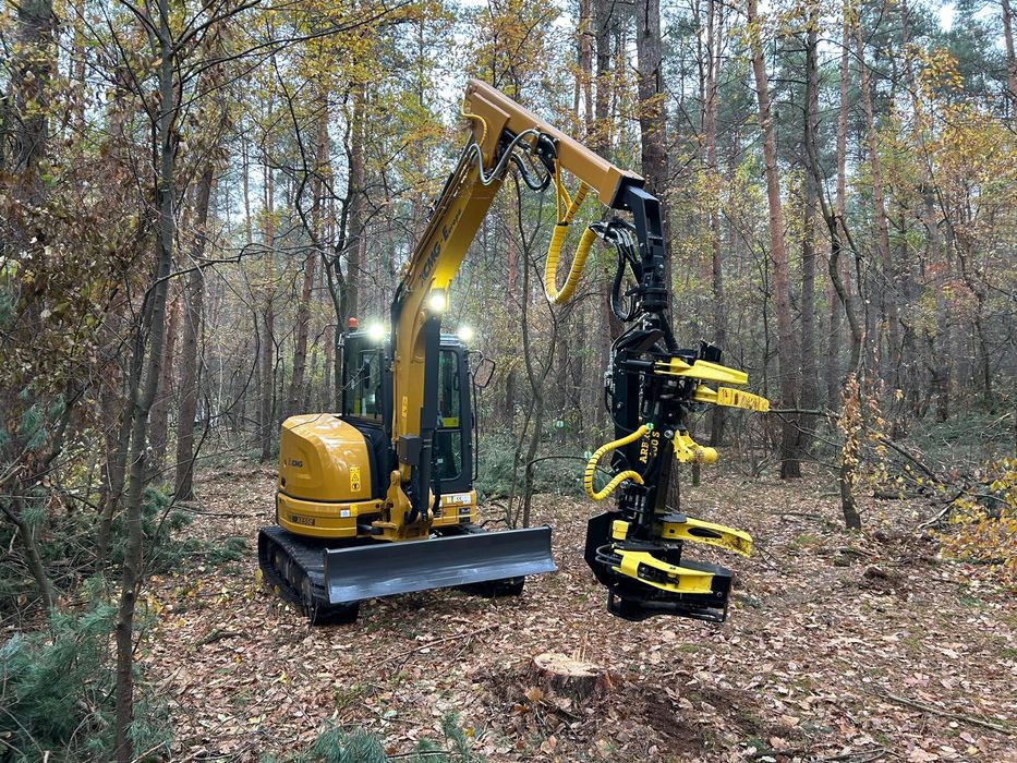 Harvester-Koparka XCMG +ARBRO 400s -trzebieże- 2-3 klasa