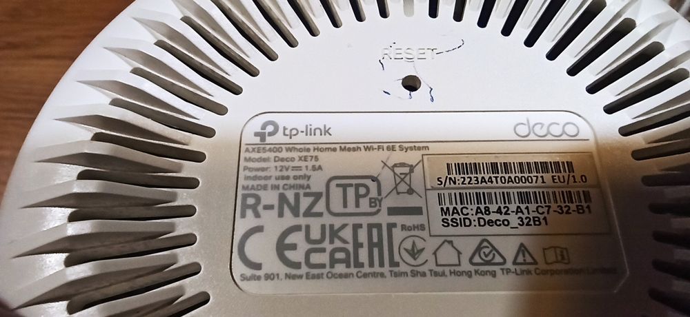 Tplink Deco  XE75