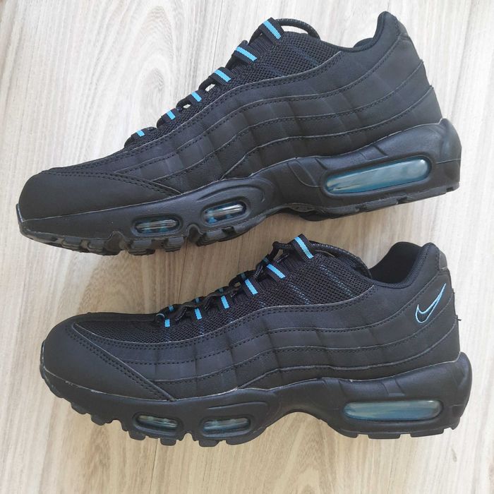 Nike air max 95 black/university blue, rozmiar 43.