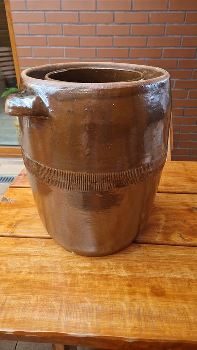 Beczka kamionkowa 30L do kiszenia, na ozdobę itp.