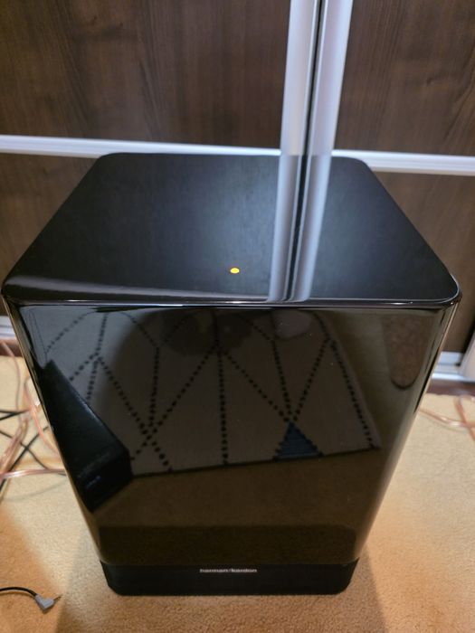 Zestaw stereo Herman Kardon amplituner HS2X0 + subwoofer  i głośniki.