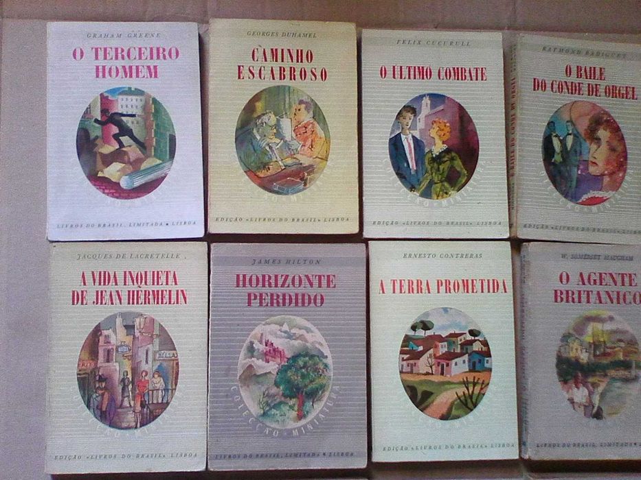 Colecção Miniatura - livros do Brasil