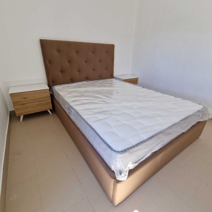 Camas de Casal Estofadas de Luxo 199€ Disp. em Várias Cores! 190x140m!