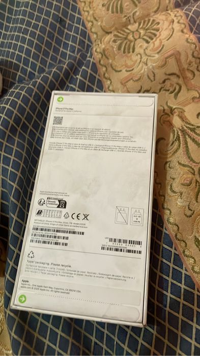Iphone 17 pro max 1tb selado