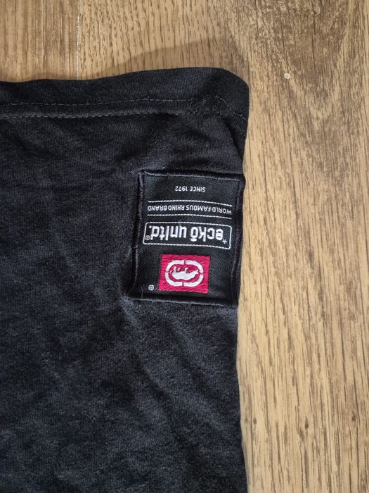 Czarny T-shirt Ecko Unltd koszulka męska streetwear