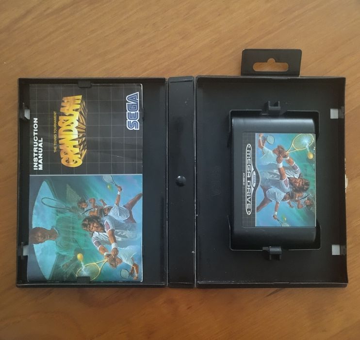 Jogo Mega Drive tenis Grandslash
