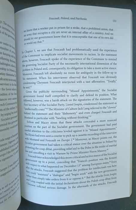 „Foucault and Power”, M. Hoffman