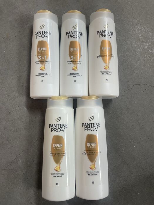 Szampon Pantene Pro v 5 sztuk