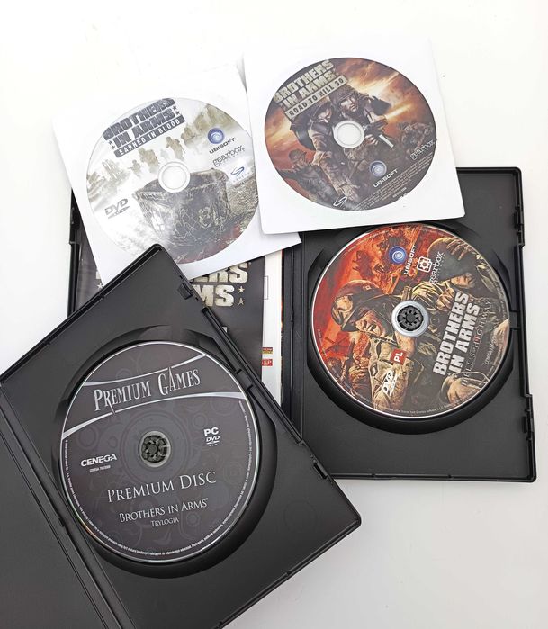 GRA Brothers in Arms Trylogia PC DVD – 3 gry – Premium Games – komplet