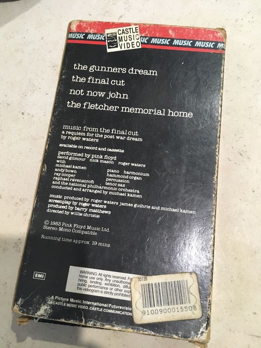 VHS varios com caixa